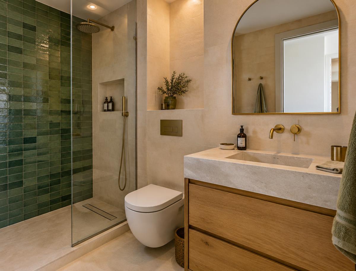 Après — Salle de bain principale — finitions premium